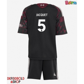Liverpool Jeremy Jacquet #5 Tredje trøje Børn 2026-27 Kort ærmer (+ korte bukser)